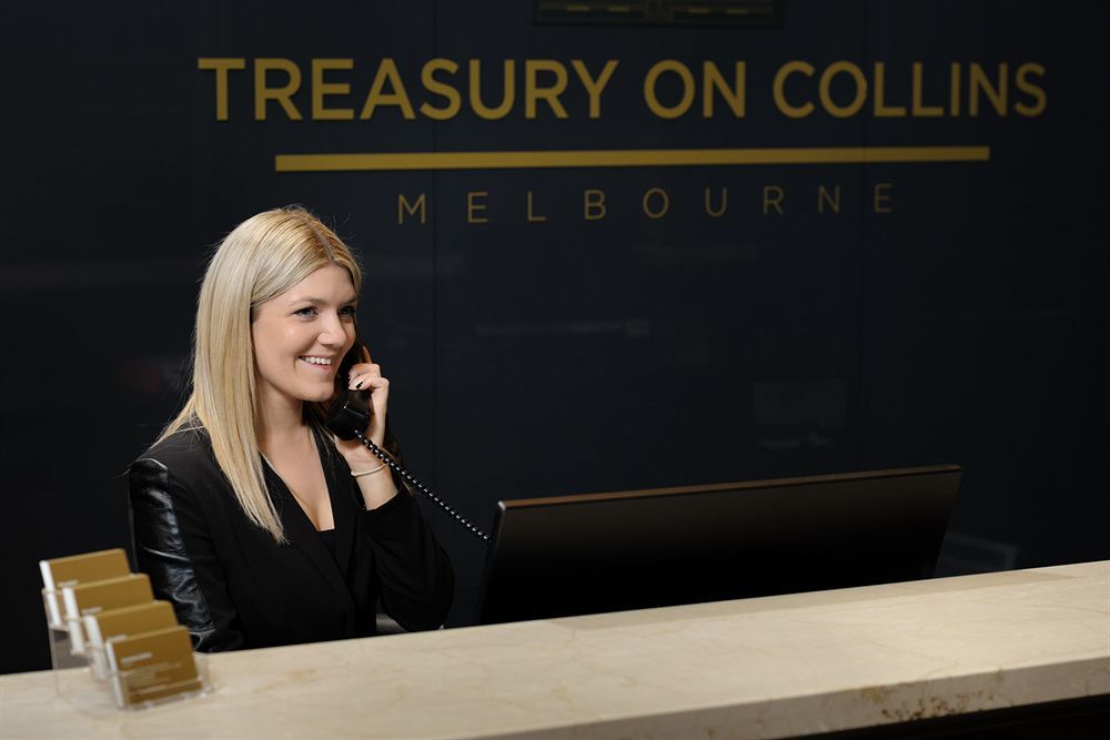 Treasury On Collins Hotel Мелбърн Екстериор снимка